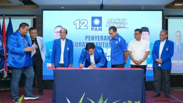 PAN Sulsel Mulai Konsolidasi, 21 DPD Resmi Terima SK Kepengurusan