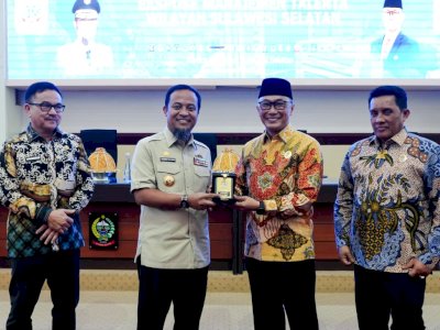 Gubernur Sulsel Dorong Kabupaten/Kota Terapkan Sistem Manajemen Talenta Full bagi ASN