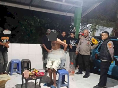 Respon Aduan 110, Polsek Manggala Bubarkan Pesta Ballo di Perumnas Antang