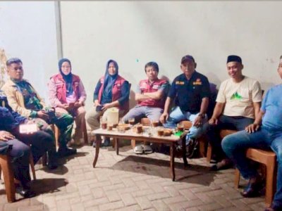Perkuat Kamtibmas, Bhabinkamtibmas dan Babinsa Bitowa Gelar Rakor Bersama Warga