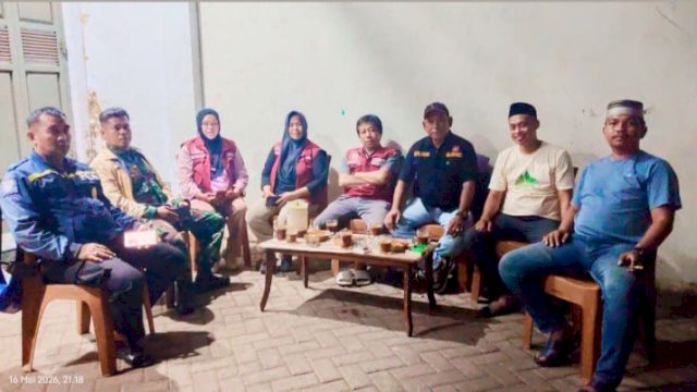 Perkuat Kamtibmas, Bhabinkamtibmas dan Babinsa Bitowa Gelar Rakor Bersama Warga