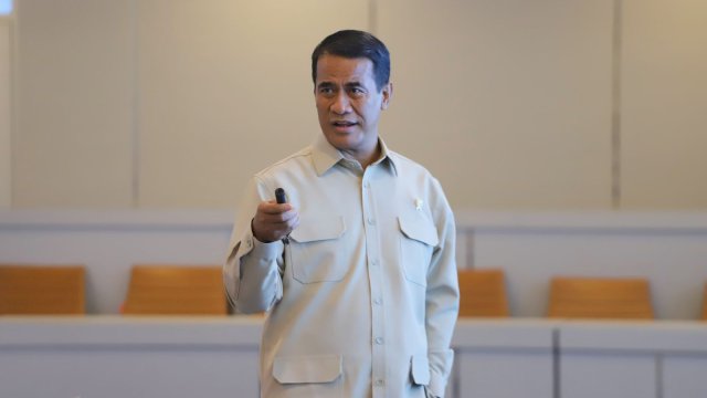 Menteri Pertanian Andi Amran Sulaiman Foto list.