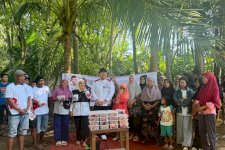 Gandi Rusdi Keliling Daerah di Sulsel, Salurkan Daging Kurban dan Konsolidasi Kader PSI