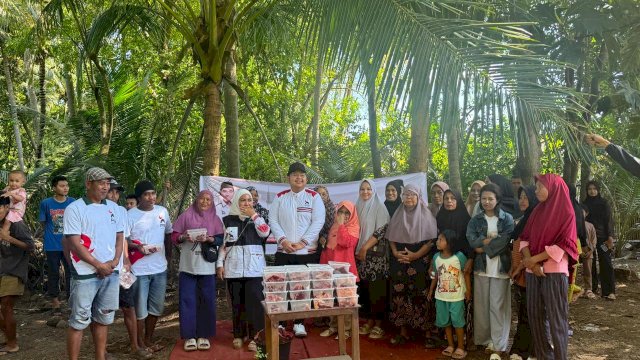 Gandi Rusdi Keliling Daerah di Sulsel, Salurkan Daging Kurban dan Konsolidasi Kader PSI
