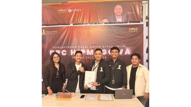 Sultan Farhan Resmi Lolos Verifikasi, Jadi Calon Tunggal Ketua HIPMI Gowa