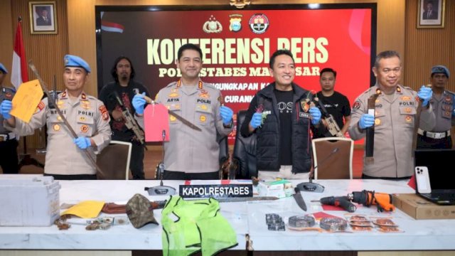 Sepekan, Polrestabes Makassar Amankan 38 Pelaku Kejahatan Jalanan