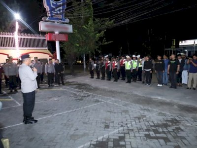 Polrestabes Makassar Gencarkan Patroli Dini Hari Antisipasi Kriminalitas Jalanan