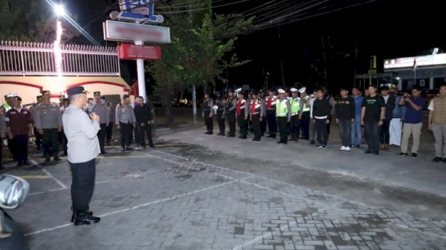 Polrestabes Makassar Gencarkan Patroli Dini Hari Antisipasi Kriminalitas Jalanan