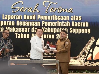 Pemkot Makassar Kembali Raih WTP, Munafri Tegaskan Tata Kelola Keuangan Makin Baik