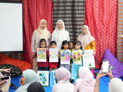 Buku Anak Bertema Lingkungan Diluncurkan di MIWF, Angkat Isu Sampah Kota Makassar
