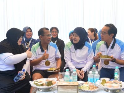 Aliyah Mustika Ilham Dorong Budaya Kampus Sehat Lewat Fun Run BPJS Kesehatan di Unhas