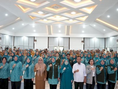 Pastikan Makassar Siap, Melinda Aksa Ikut Tinjau Lokasi HUT Dekranas 2026