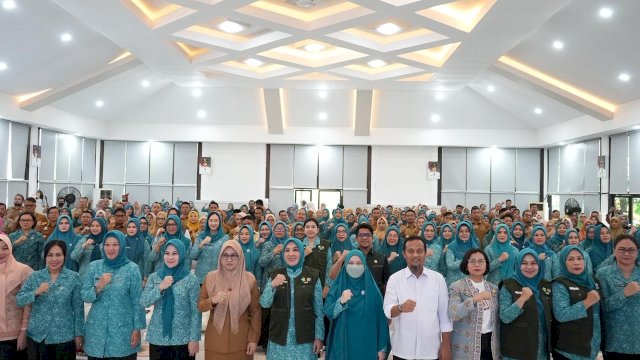 Pastikan Makassar Siap, Melinda Aksa Ikut Tinjau Lokasi HUT Dekranas 2026