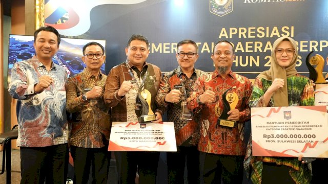 Makassar Ukir Prestasi Gemilang, Sabet Empat Penghargaan Regional Sulawesi
