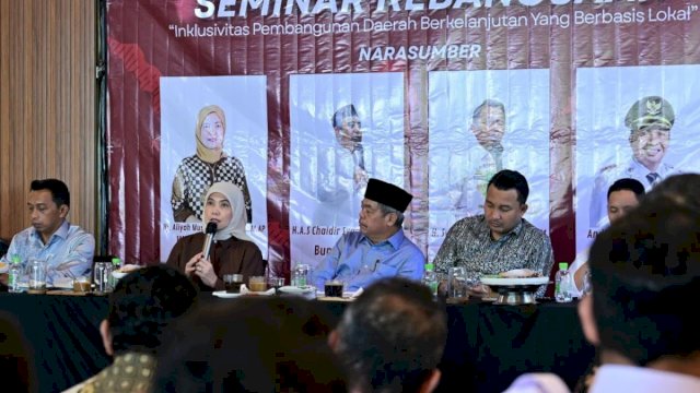 Wakil Wali Kota Makassar, Aliyah Mustika Ilham Usulkan Pembentukan Badan Aspirasi Masyarakat di DPRD
