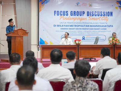 Pemprov Sulsel Perkuat Smart City Mamminasatapa Lewat Transformasi Digital dan Integrasi Transportasi