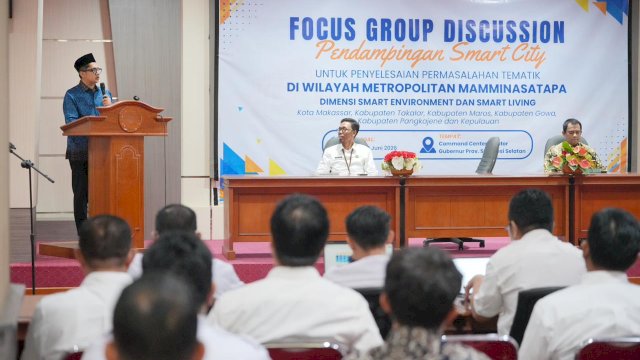 Pemprov Sulsel Perkuat Smart City Mamminasatapa Lewat Transformasi Digital dan Integrasi Transportasi