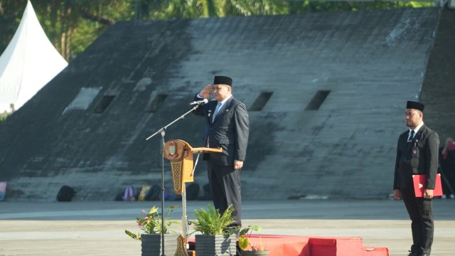 Pimpin Upacara Hari Lahir Pancasila, Munafri Ajak Warga Makassar Hidupkan Nilai-Nilai Kebangsaan