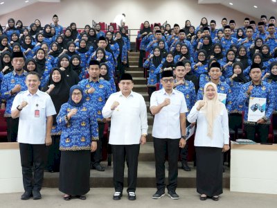 Lantik 167 PNS Baru, Munafri Tegaskan ASN Pemkot Makassar Bukan Tempat untuk Bersantai