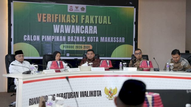 10 Kandidat Berebut Kursi Pimpinan Baznas Makassar, Walkot Munafri Jamin Seleksi Transparan