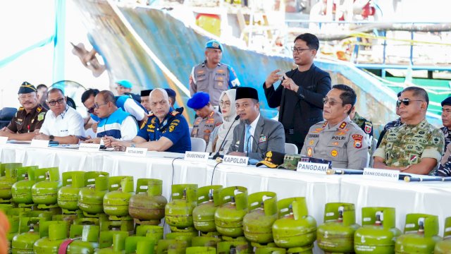 Gubernur Andi Sudirman Apresiasi Ditreskrimsus Polda Sulsel Ungkap Penyalahgunaan BBM dan LPG Subsidi