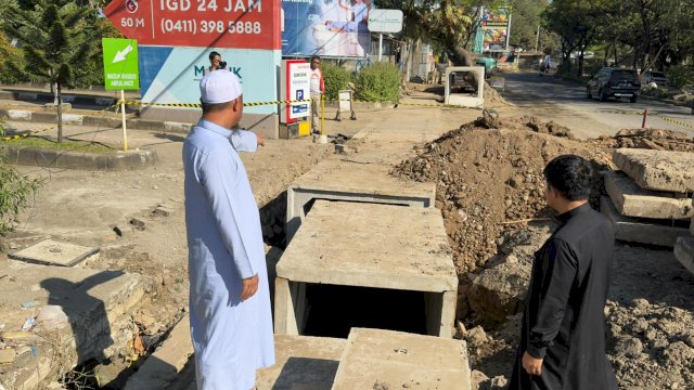 Gubernur Sulsel Cek Langsung Progres Pekerjaan Jalan Hertasning-Aroepala dan Poros Pattallassang Jumat 12/06/2026