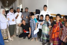 PSI Sulsel Hadir untuk Masyarakat, Ratusan Anak Ikut Sunatan Massal Gratis di Sidrap