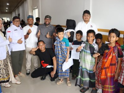PSI Sulsel Hadir untuk Masyarakat, Ratusan Anak Ikut Sunatan Massal Gratis di Sidrap