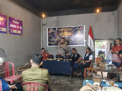 Polsek Manggala Gelar Turnamen Domino, Wujudkan Kebersamaan di Momentum HUT Bhayangkara Ke-80