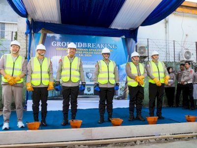 Kapolda Sulsel Groundbreaking Gedung BPKB Prototype Rp39 Miliar, Siap Hadirkan Layanan Digital Modern