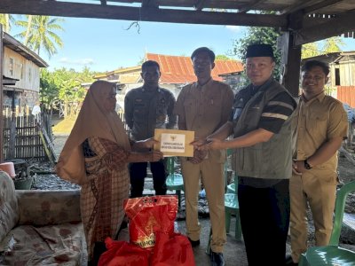 Gubernur Andi Sudirman Kirim Santunan dan Sembako untuk Keluarga Petani yang Hanyut di Soppeng