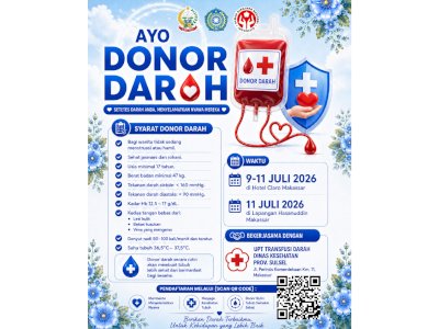 Ayo Ikuti! Donor Darah Semarak HKG PKK ke-54 dan 46 Tahun Dekranas, Bantu Jaga Ketersediaan Stok Darah