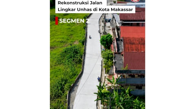 Jalan Lingkar Unhas Masuki Tahap Betonisasi, Gubernur Sulsel: Demi Kelancaran Mobilitas Warga