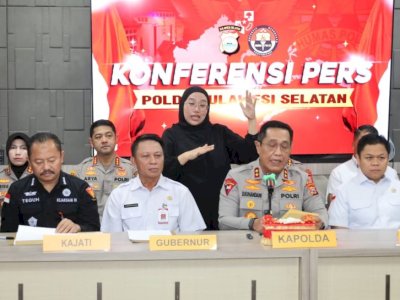 Polda Sulsel Musnahkan 56 Kg Sabu, Ungkap 1.175 Kasus Narkoba Sepanjang 2026