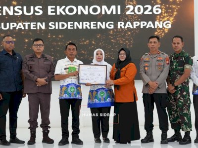 Bupati Syaharuddin Alrif Canangkan Sensus Ekonomi 2026, Perkuat Data Berkualitas untuk Pembangunan Sidrap