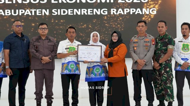 Bupati Syaharuddin Alrif Canangkan Sensus Ekonomi 2026, Perkuat Data Berkualitas untuk Pembangunan Sidrap