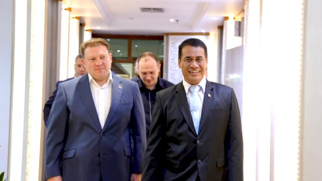 Mentan Amran Sambut Hangat Putra Presiden Belarus, Perkuat Hubungan Strategis