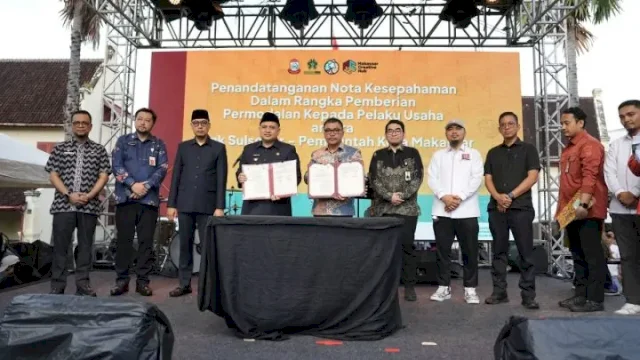 Pemkot Makassar Gandeng Bank Sulselbar, UMKM Terdampak Penataan Kota Dapat Akses KUR