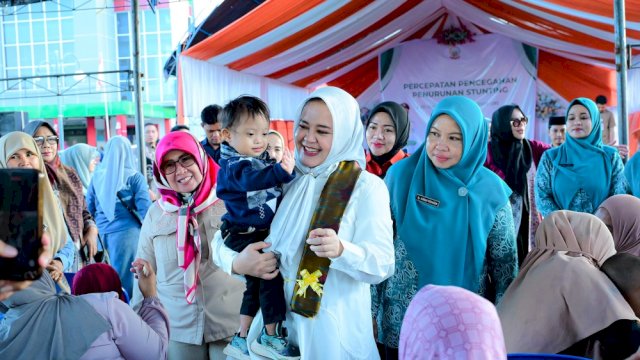 Fatmawati Rusdi Perkuat Gerakan Cegah Stunting di Luwu, Dorong Edukasi Keluarga dan Ketahanan Pangan