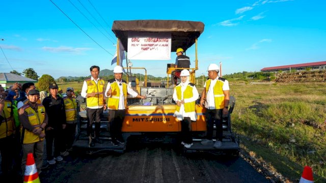 Gubernur Andi Sudirman Mulai Pembangunan Paket 6 MYP, Ruas Bua-Rantepao Diprioritaskan Perkuat Konektivitas Regional Luwu