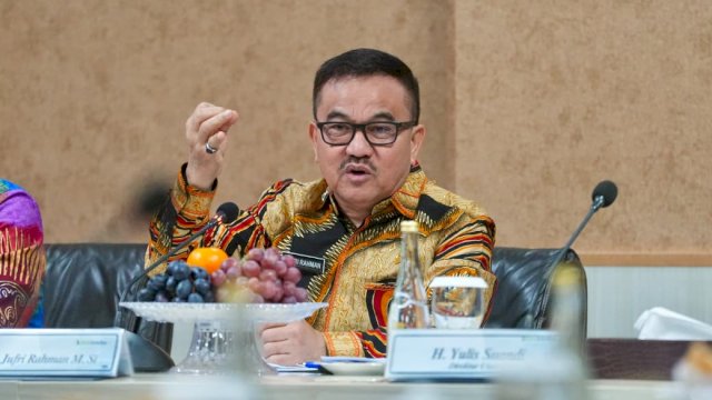 Komut Bank Sulselbar Hadiri Sharing Session FKDK BPDSI Wilayah Timur