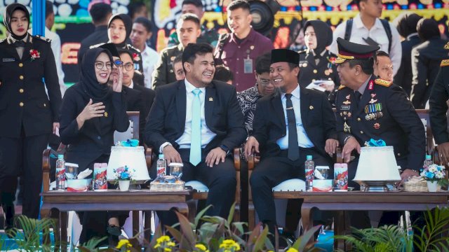 Andi Amar Hadiri HUT ke-80 Polri, sampaikan Pentingnya Polri Dekat dan Melayani Masyarakat