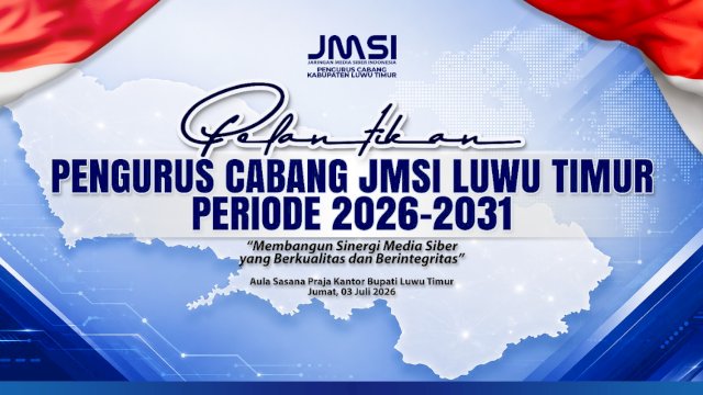Besok! Pengurus JMSI Luwu Timur Bakal Dilantik