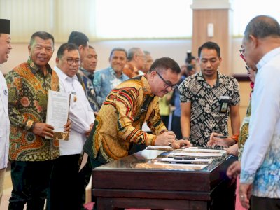 Menteri ATR/BPN Apresiasi Sulsel Lampaui Target Nasional Perlindungan LP2B Tiga Tahun Lebih Cepat