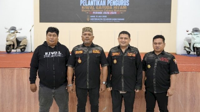 Hadiri Pelantikan Kiwal Garuda Hitam Makassar, Appi Ajak Ormas Jadi Mitra Strategis Pembangunan