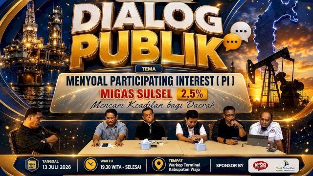JMSI Wajo Gelar Dialog Publik: Nilai PI Migas 2,5% Tak Adil, Daerah Desak Negosiasi Ulang