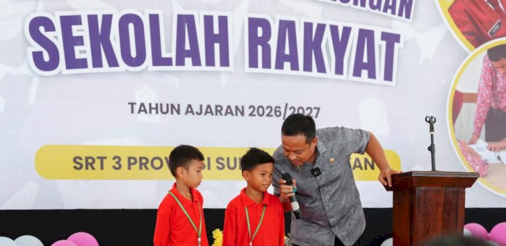 Gubernur Andi Sudirman Resmi Buka MPLS Sekolah Rakyat Terintegrasi 3 Sulsel, 270 Siswa Siap Wujudkan Mimpi