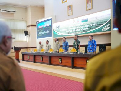 Pemprov Sulsel dan Kementan Resmikan Komitmen Budi Daya Padi PM-AAS 91 Ribu Hektare
