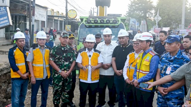 Jalan Moncongloe Akhirnya Dibangun, Gubernur Sulsel Minta Dukungan Masyarakat