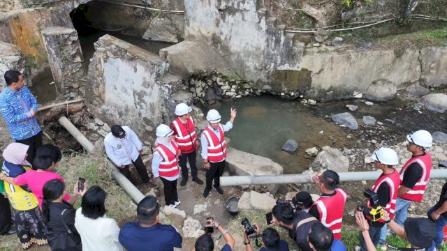 Rehabilitasi DI Balombong Toraja Utara Dimulai, Gubernur Sulsel Minta Dukungan Masyarakat
